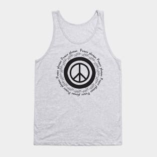 Please Peace Tank Top